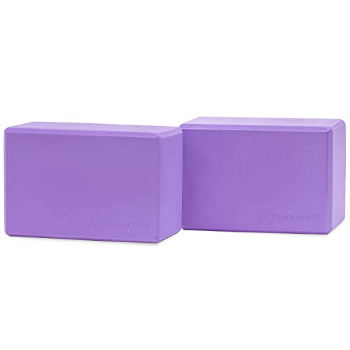 Prosourcefit Foam Yoga Blocks High Density Eva Yoga