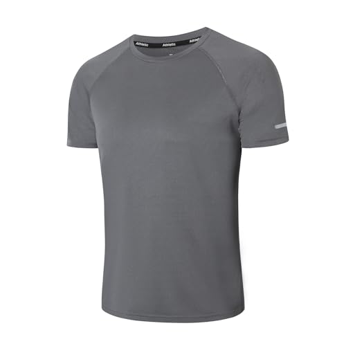 Zengvee Sport Tshirts Funktionsshirt Kurzarm Herren Shirt Men