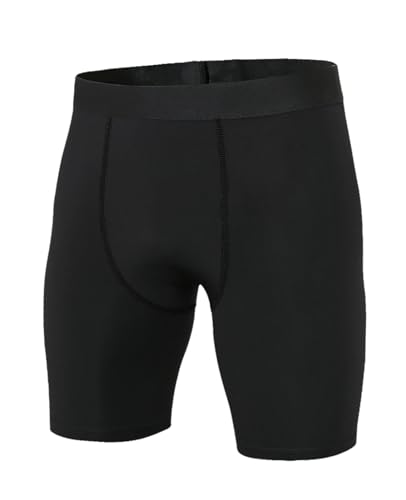 Niksa 1er Pack Herren Kompressionsshorts Schnelltrocknendes Baselayer Unterhose