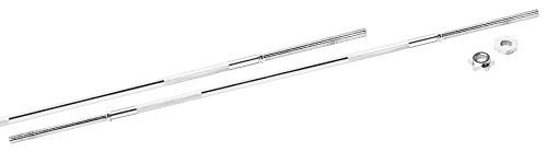 Bad Company Langhantelstange 214 Cm Chrom Inkl Sternverschl