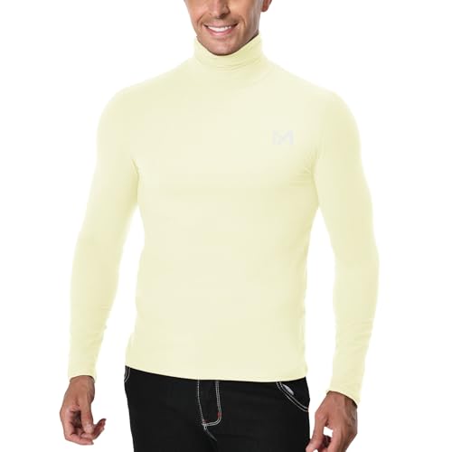 Meetyoo Herren Thermounterw Sche Oberteile Thermoshirt Langarm Kompressionsshirt