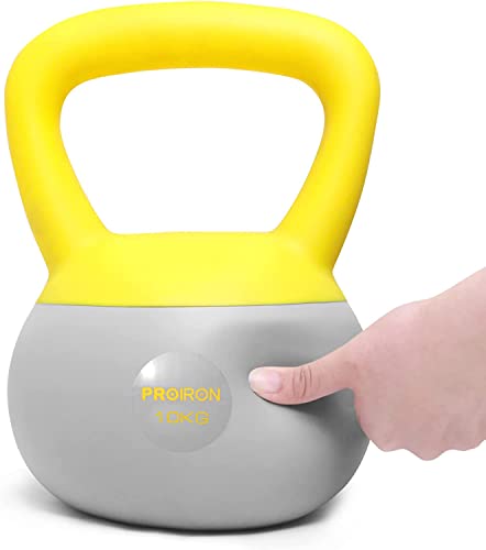 Proiron Soft Kettlebell Kugelhantel 10kg Bodenfreundlich Und Bequem