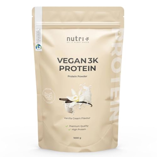 Nutri Vegan Protein Pulver Vanille 1 Kg 81
