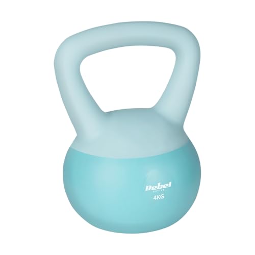 Rebel Soft Kettlebell 4kg Weiches Pvc Safe Silent