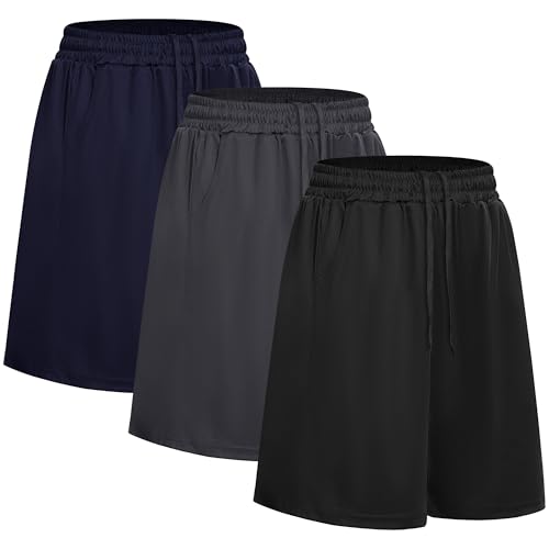 Ddobb Sporthose Herren Kurz 3er Pack Shorts Gym