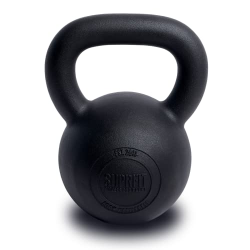 Suprfit Econ Professional Kettlebell 20kg Pulverbeschichtete Kugelhantel Aus