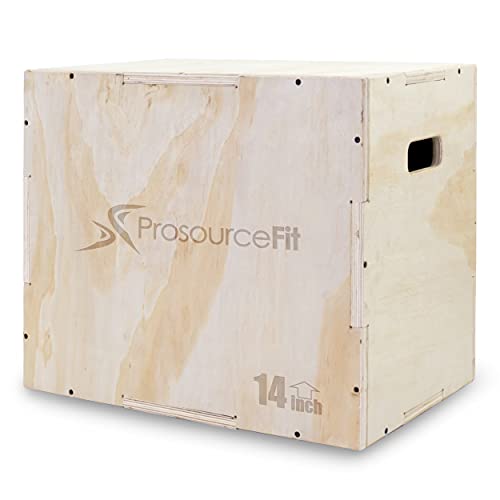 Prosourcefit 3 In 1 Wood Plyometric Jump Box