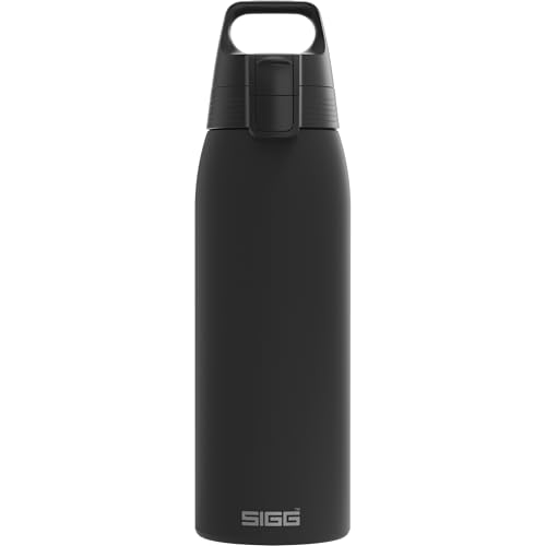 Sigg Edelstahl Trinkflasche Shield One Black F R