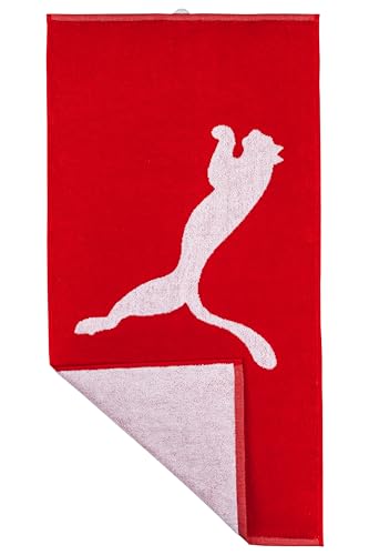Puma Handtuch Sporthandtuch Statement Deluxe Edition Red Gr