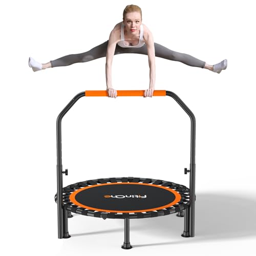 Fitinone 150kg 101cm Faltbares Mini Trampolin Mit Bungee