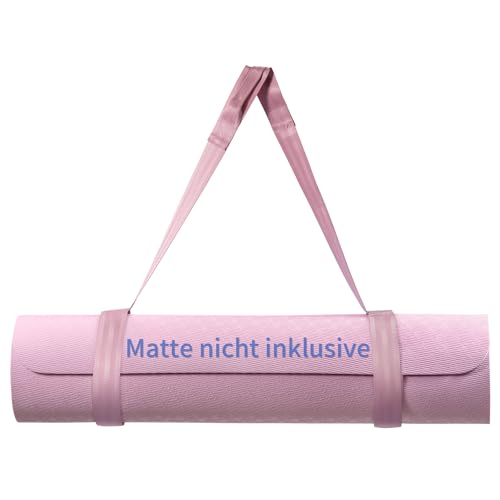 Trilancer Anpassbarer Yogamattengurt Mit Klettverschluss Yoga Mattenhalterung Zum