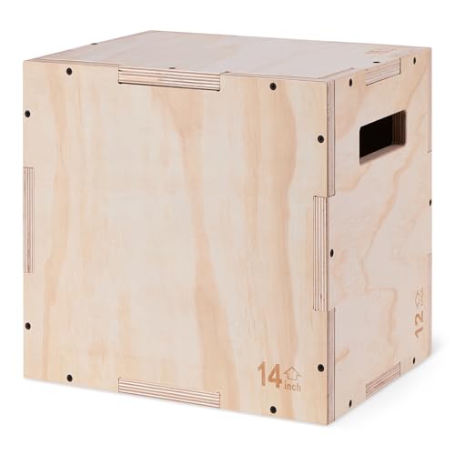 Amazon Basics Plyometrischer Sprungkasten Plyo Box F R