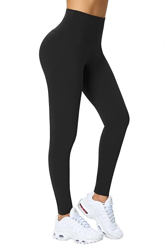 Enjoyoga Leggings Damen High Waist Mit Innentasche Blickdicht