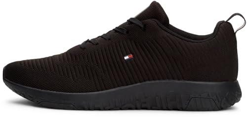 Tommy Hilfiger Herren Runner Sneaker Corporate Knit Rib