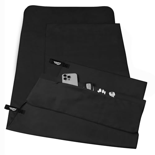 Pameil Fitness Handtuch 2er Set Mit Rei Verschluss