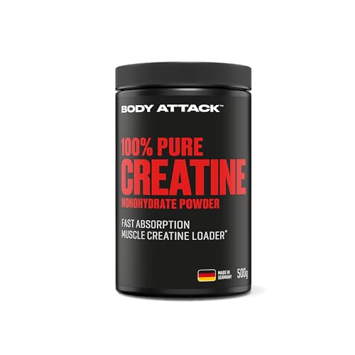 Body Attack Creatin Monohydrat Pulver 500 G Made