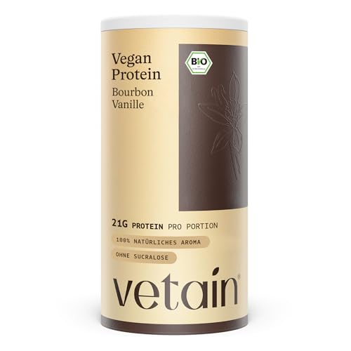 Vetain Bio Veganes Proteinpulver Vanille 21g Protein Pro
