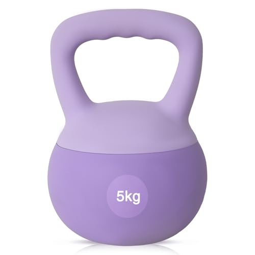 Soges Kettlebell Kugelhantel Aus Weichem Pvc Schwunghantel Kugelgewicht