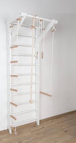 Sport Spiel Sprossenwand Sport 2 220 Wei Massives