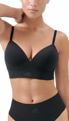 Adidas Damen Wireless Bra Sport Active Seamless Micro