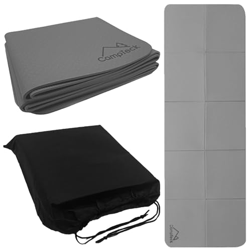 Campteck U7274 Unisex Faltbare Yogamatte Tragbare Yoga Matte
