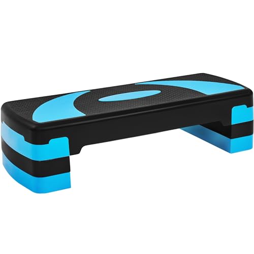 Yaheetech Steppbrett Fitness Aerobic Stepper H Henverstellbar Step