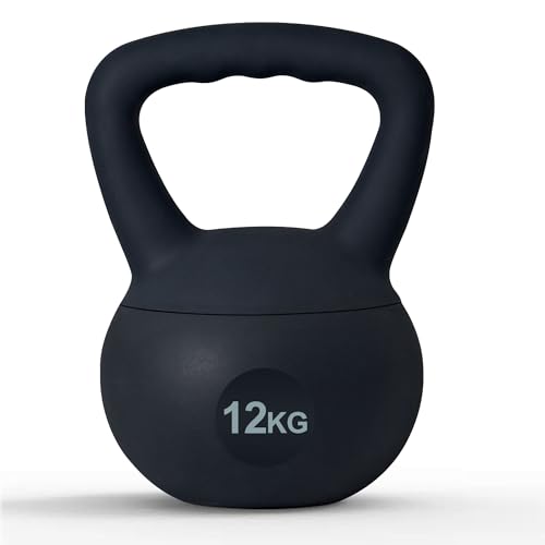 Sogesfurniture Weiche Kettlebell 12 Kg Kugelhantel Weich Bodenschonende