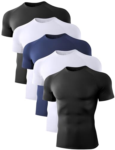 Dalavch 5er Pack Kompressions Shirts F R Herren