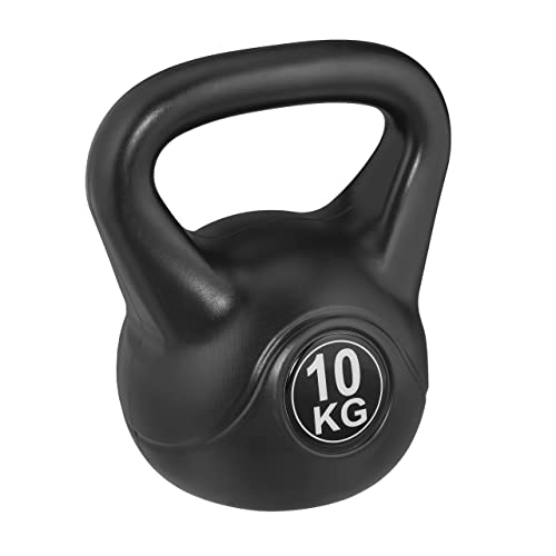 Relaxdays Kettlebell 10 Kg Kugelhantel Kunststoff Fitness Workout