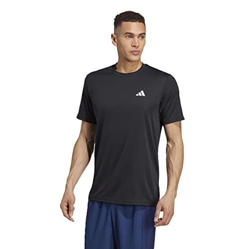 Adidas Herren Train Essentials Training Tee Black White