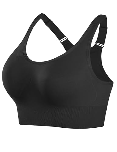 Litherday Sport Bh Damen Starker Halt Push Up