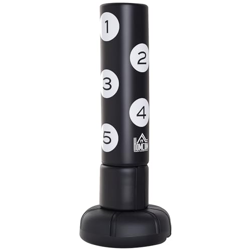 Homcom Boxsack Stehend 176cm Erwachsene Freistehender Heavy Duty