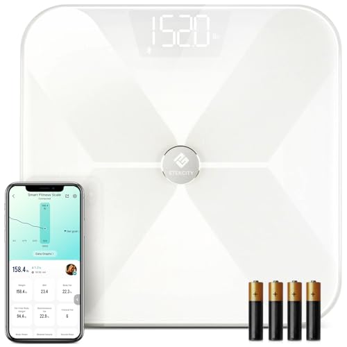 Etekcity K Rperfettwaage Bluetooth Ultraschlanke Waage Premium Smart