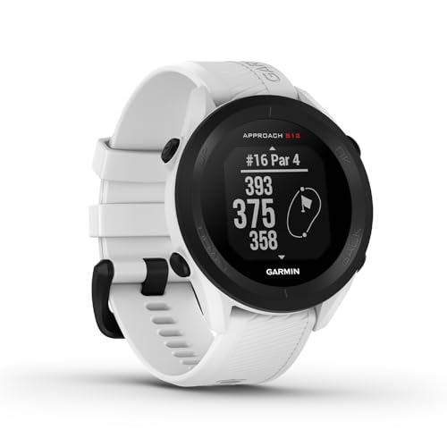 Garmin Approach S12 Gps Golfuhr Mit Schlagweitenmessung Distanzangaben