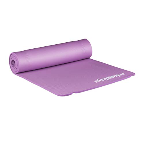 Relaxdays Yogamatte 1 Cm Dick F R Pilates