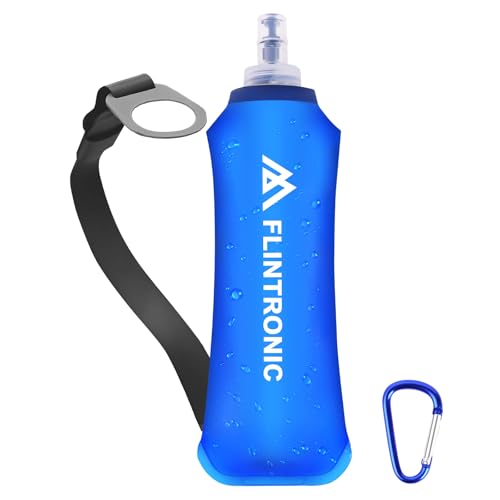 Flintronic Tpu Faltbarer Trinkflaschen 500ml Soft Flask Mit