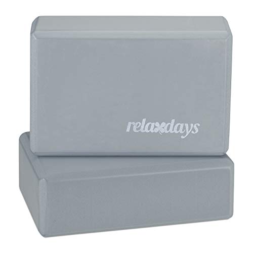 Relaxdays Yogablock 2er Set Kl Tze F R
