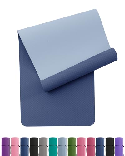 Yogamatte Rutschfest Und Umweltfreundliche Tpe Sportmatte Mit Tragegurt