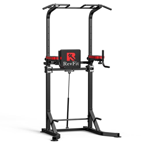 Power Tower Mit Klimmzugstange Freistehend H Henverstellbare Dip