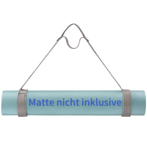 Trilancer Anpassbarer Yogamattengurt Mit Klettverschluss Yoga Mattenhalterung Zum