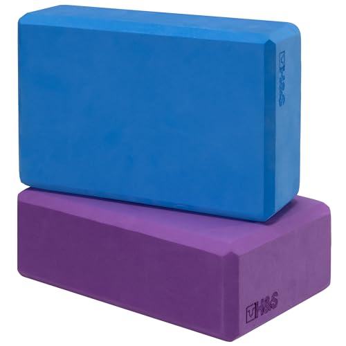 H S Yoga Block 2er Set Yoga Zubeh
