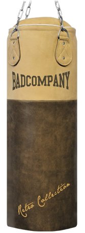 Bad Company Retro Rindsleder Boxsack Inkl Heavy Duty