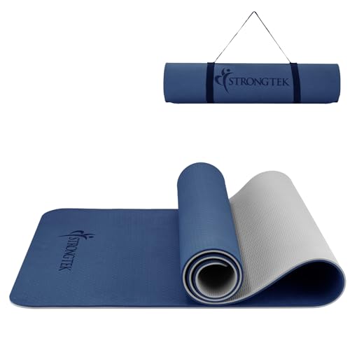 Strongtek Extra Dicke Yogamatte 8mm Tpe Yogamatte F