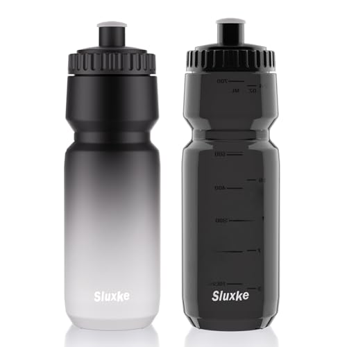 Sluxke 1l Rad Trinkflasche 2 Set 1000ml Auslaufsicher