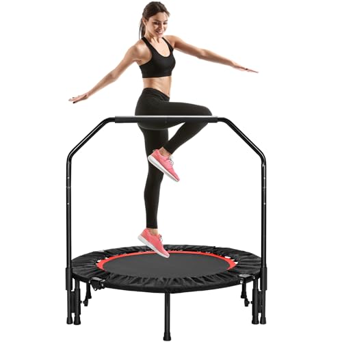 Liferun Fitness Trampolin Indoor 101cm Tragf Higkeit 150