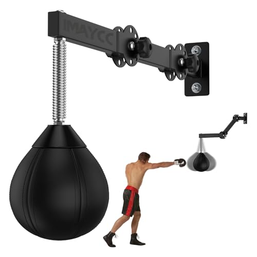Imaycc Speed Punchingball Boxsack Wandhalterung H Henverstellbar Faltbar