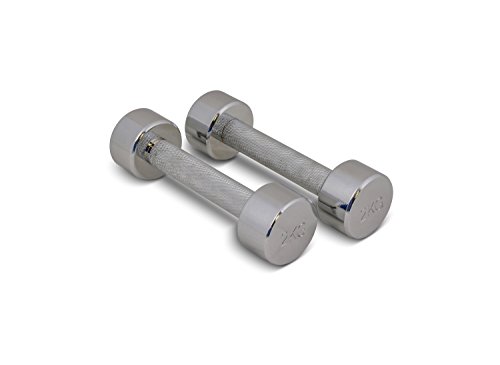 Trenas Paar Chrom Kurzhanteln Je 2 Kg