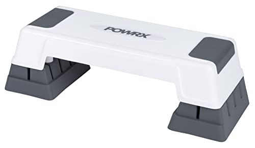 Powrx Aerobic Steppbrett 12 17 24cm 3 Stufen