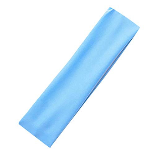 Baumwolle Haarband Damen Elastisch Yoga Sports Headbands Einfarbige