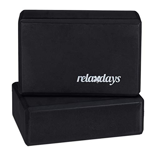 Relaxdays Yogablock 2er Set Kl Tze F R